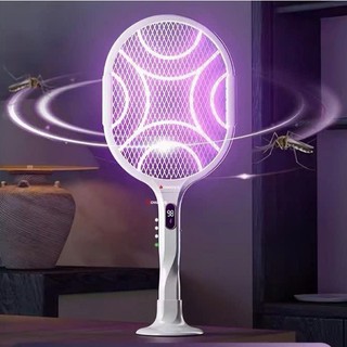 vợt điện bắt muỗi sạc type c có đèn tím, vợt muỗi cao cấp diệt ruồi muỗi côn trùng