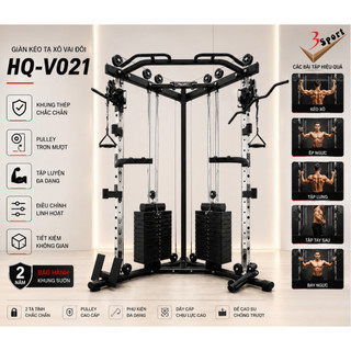 Giàn Tập THể Hình Đa Năng, Giàn Tập Thể Hình Kết Hợp Nhiều Bài Tập Khác Nhau HQ-V021