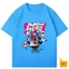 ÁO THUN OVERSIZE UNISEX "STAY HOME" GRAFFITI – THIẾT KẾ THỜI TRANG THEO GU RIÊNG CỦA BẠN!