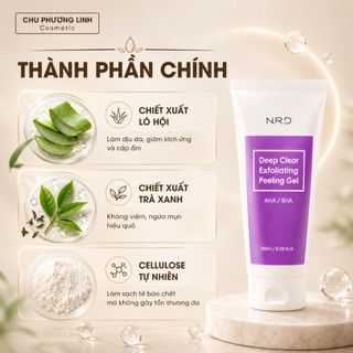 Tẩy Da Chết NRD Cho Da Nhạy Cảm - Dịu Nhẹ Làm Sạch Sâu Tăng Khả Năng Hấp Thụ Dưỡng Chất MP0689