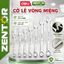 Cờ Lê Vòng Miệng Zentor , Cờ Lê 2 Đầu Thép Cacbon Đầy Đủ Kích Cỡ 8-24mm Bền Bỉ Chắc Chắn Chuyên Dụng Cơ Khí Sửa Chữa