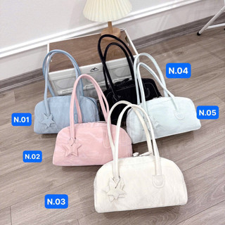 [LM2595] Túi Xách Nữ Túi Công Sở Da Nhung 2 Quai Dài Có Khoá Kéo Miệng Chống Rơi Đồ Tặng Kèm Sao