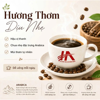 [HOT] Cà Phê Arabica Rang Mộc Hải An Nguyên Chất – Hạt Cà Phê Arabica Mộc, Thơm Tự Nhiên, Gu Đậm Vị