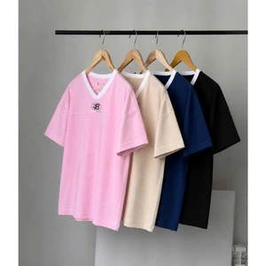Áo Thun Jersey In Họa Tiết Trẻ Trung Nam Nữ Chất Liệu Cotton USA 245GSM Cao Cấp, Thoáng Mát