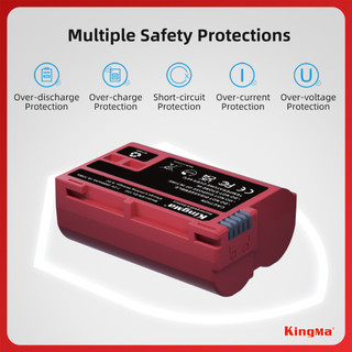 Kingma EN-EL15C 2600mAh | Pin và sạc máy ảnh Nikon ZR Z63 Z52 Zf Z8 Z5 Z6 Z7 Z6iii V1 D500 D600 D800 D7000 el15 el15c