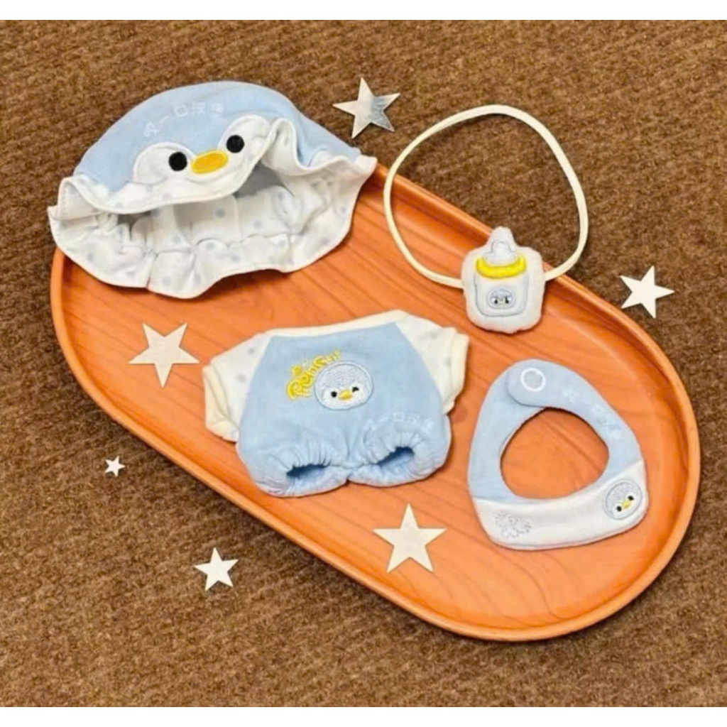 Quần áo búp bê cotton, trang phục búp bê bông GUAILA TOYS dễ thương, quần áo búp bê bé trai, đồ chơi decor, quà tặng