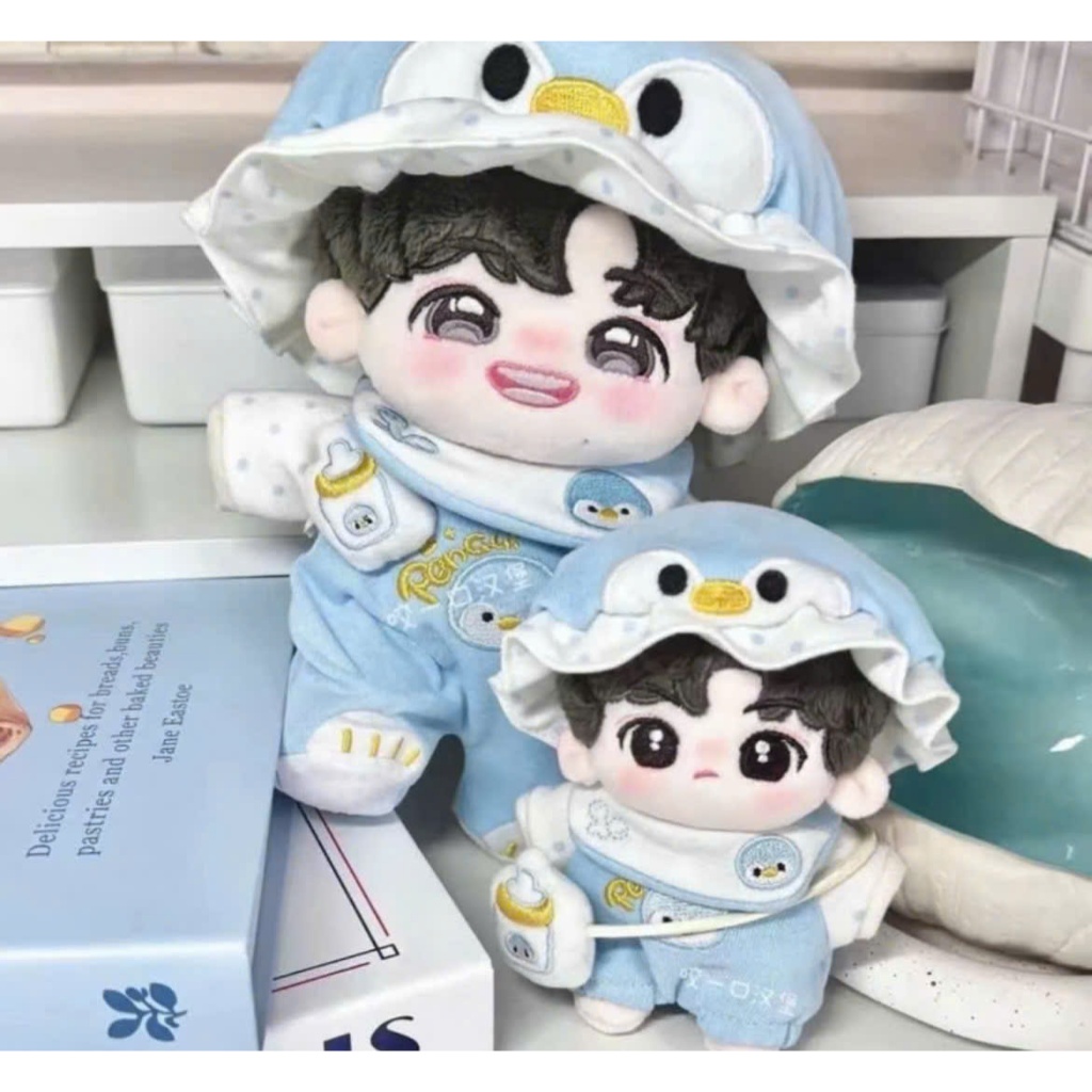 Quần áo búp bê cotton, trang phục búp bê bông GUAILA TOYS dễ thương, quần áo búp bê bé trai, đồ chơi decor, quà tặng