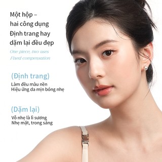 [Mới] Phấn Phủ Dạng Nén Mooekiss Sương Lì Siêu Mịn Kiềm Dầu Che Khuyết Điểm Làm Mờ Lỗ Chân Lông Chính Hãng Y01 16g