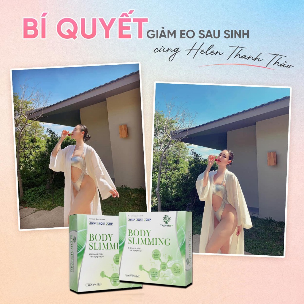 Siro Giảm Cân Nio Slim X2 Chính Hãng Hộp 15 gói 10ml Giúp Detox Thanh Lọc Cơ Thể Kiểm Soát Cân Nặng