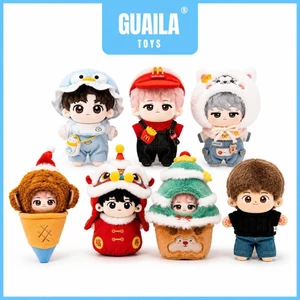 Gấu bông búp bê, búp bê bông 10cm, búp bê cho bé, oufit doll 10cm thời trang quần áo đồ chơi búp bê