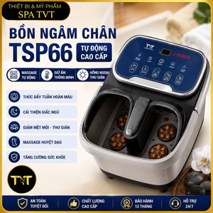 Bồn Ngâm Chân TSP66 TVT Massage Sục Khí, Hồng Ngoại, Làm Nóng Nước Chăm Sóc Bàn Chân
