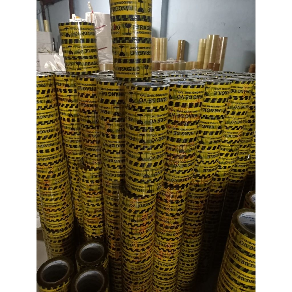 Băng keo chử hàng dễ vỡ 1,2kg