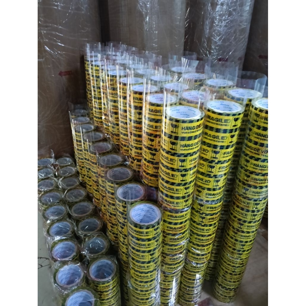 Băng keo chử hàng dễ vỡ 1,2kg