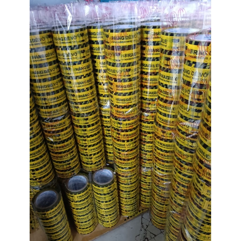 Băng keo chử hàng dễ vỡ 1,2kg