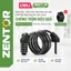 Khóa xe đạp xe máy Deli Zentor Cao Cấp - Khóa mật mã dạng 4-5 chữ số chất liệu thép A3 chống trộm an toàn