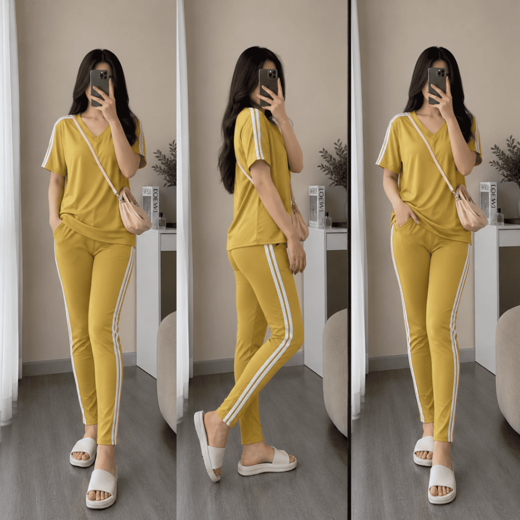 Sẻ Đồ Mặc Nhà Bigsize ESHOP Đồ Mặc Nhà Nữ Đồ Bộ Nữ Quần Dài Áo Tay Ngắn Đẹp Sang Chảnh Dễ Thương GM9