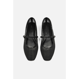 Giày búp bê đế bệt phối lưới thời trang trẻ trung Mesh Ballet Flats nhiều màu phù hợp mọi dịp OLV