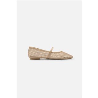 Giày búp bê đế bệt phối lưới thời trang trẻ trung Mesh Ballet Flats nhiều màu phù hợp mọi dịp OLV