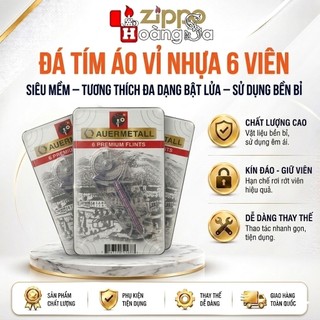 Đá Áo tím vỉ nhựa 6 viên siêu mềm