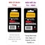 Đá zippo nhập khẩu màu Tím size 2.5x5