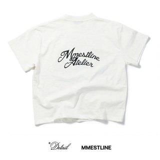 Áo thun MMESTLINE "TRUE NORTH" form Boxy lụa vải Premium Slub