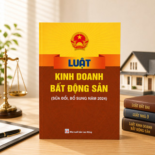 Sách - Luật Kinh Doanh Bất Động Sản (Sửa Đổi Bổ Sung Năm 2024) - ndbooks