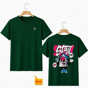 ÁO THUN UNISEX "STAY HOME" GRAFFITI IN LƯNG – THIẾT KẾ THỜI TRANG THEO GU RIÊNG CỦA BẠN!