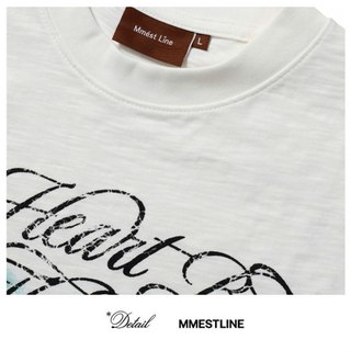Áo thun MMESTLINE "OCEAN SOUL" form Boxy lụa vải Premium Slub