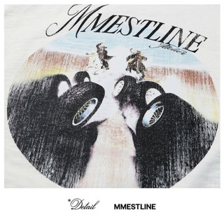 Áo thun MMESTLINE "WASTELAND" form Boxy lụa vải Premium Slub