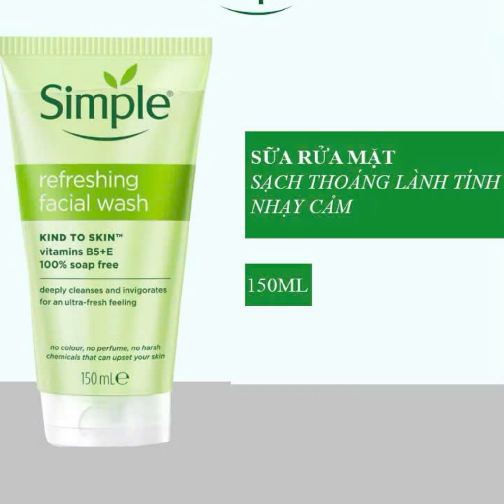 Combo Simple Nước Tẩy Trang 200ml + Sữa Rửa Mặt 150ml Giúp Làm Sạch Da TIỆM MỸ PHẨM XINH