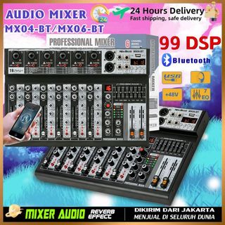 Bàn Mixer MAUDIO 16 DSP PRO MX06, 99 Hiệu Ứng Vang Hát Livestream Karaoke Chuyên Nghiệp Kết Nối Bluetooth Tiện Lợi.
