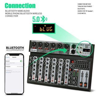 Bàn Mixer MAUDIO 16 DSP PRO MX06, 99 Hiệu Ứng Vang Hát Livestream Karaoke Chuyên Nghiệp Kết Nối Bluetooth Tiện Lợi.