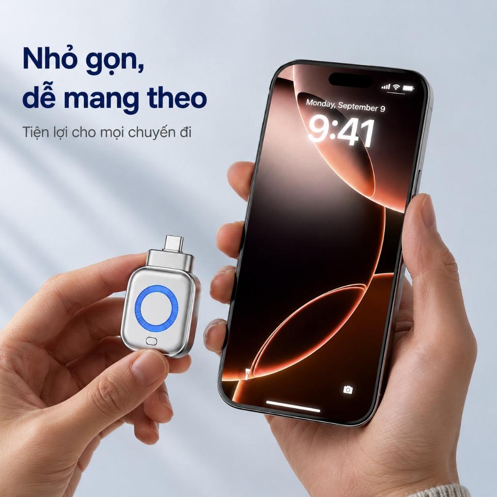Bộ Ngắt Sạc Vật Lý Thông Minh AI TypeC – Tự Động Ngắt Khi Pin Đầy, Chống Chai Pin Điện Thoại, Sạc Nhanh 140W