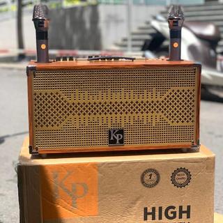 LOA KARAOKE KP-266 (2 tấc, 2 bass 16, 1 trung, 1 treb) Bass Chắc – Treble Sáng, kèm 2 micro cao cấp