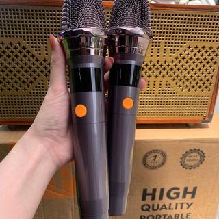 LOA KARAOKE KP-266 (2 tấc, 2 bass 16, 1 trung, 1 treb) Bass Chắc – Treble Sáng, kèm 2 micro cao cấp