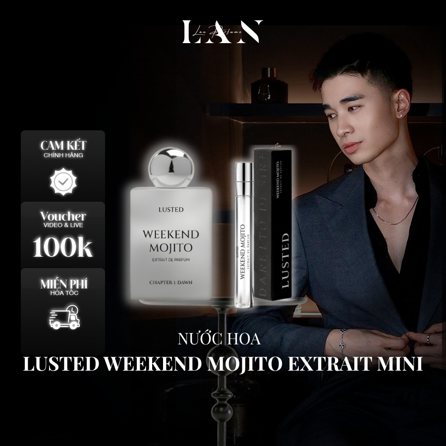[LAN] Nước hoa Unisex LUSTED Warm Blanket Extrait 10ml Mini