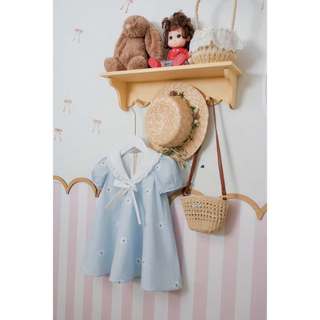 Váy Thô Thêu Hoa Mẹ & Bé Laci Kids