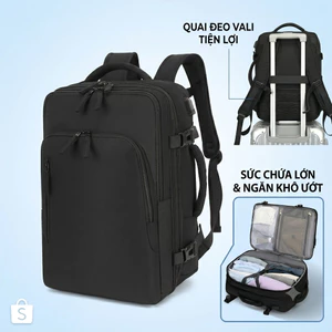 Unisex 30/40L Balo du lịch có thể mở rộng phù hợp cho chuyến bay nhiều ngăn balo công sở đựng laptop kích thước 16inch