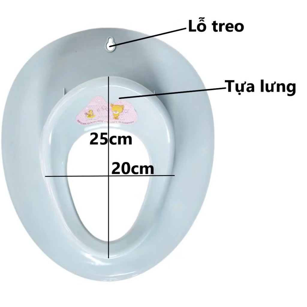 [SALE 60%] [FREESHIP] Bệ Thu Nhỏ Bồn Cầu Cho Bé Nhựa Việt Nhật, bệ xí bệ vệ sinh thu nhỏ giúp bé ngồi an toàn thoải mái
