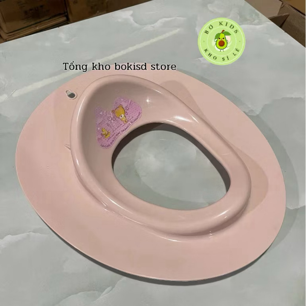 [SALE 60%] [FREESHIP] Bệ Thu Nhỏ Bồn Cầu Cho Bé Nhựa Việt Nhật, bệ xí bệ vệ sinh thu nhỏ giúp bé ngồi an toàn thoải mái