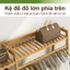 Tủ Đựng Đồ & Treo Áo Gỗ Tre Cao Cấp Chịu Lực 150kg Chống Ẩm Phù hợp với nhiều tình huống sử dụng