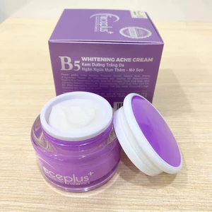 Kem ngừa mụn dưỡng trắng da Faceplus+ B5 Whitening Acne Cream
