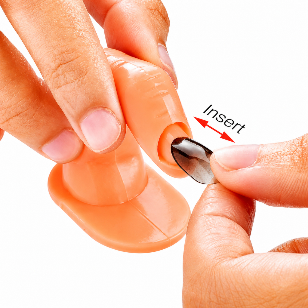 [GIÁ TỐT] Combo 2/5 ngón móng tay giả tập nail chuyên dụng