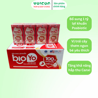 Sữa Chua Lợi Khuẩn BioYo Nutricare 110ml  bổ sung 100 tỷ Lợi khuẩn Hỗ Trợ Tiêu Hóa Cho Bé Từ 1 Tuổi