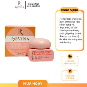 KEM DƯỠNG TRẮNG DA CẤP ẨM CHỐNG NẮNG (30 ml) ROVINA