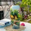 Bình Hoa Gốm Sứ Bát Tràng Cao 30cm Khắc Vẽ Thủ Công Trang Trí Nhà Cửa Phòng Khách Đẹp GomDecorTSC