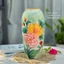 Bình Hoa Gốm Sứ Bát Tràng Cao 30cm Khắc Vẽ Thủ Công Trang Trí Nhà Cửa Phòng Khách Đẹp GomDecorTSC