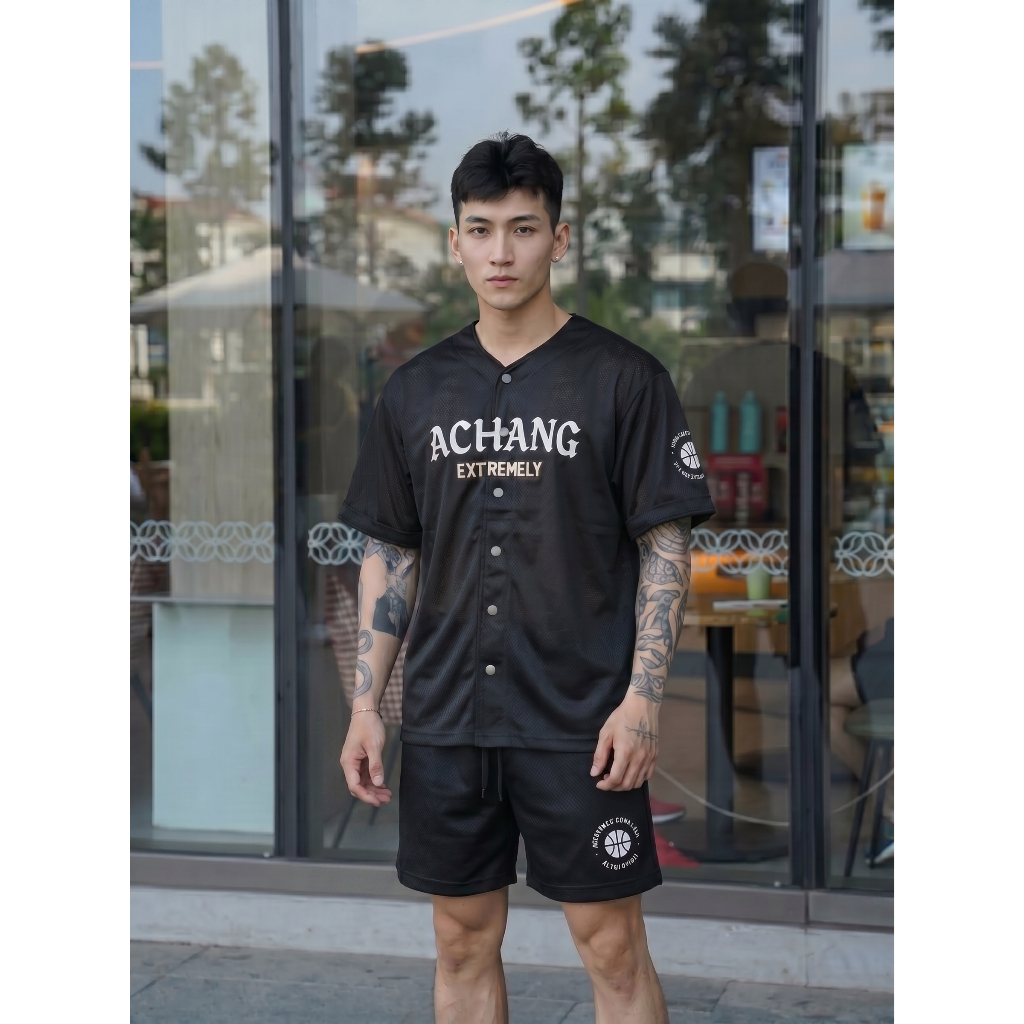 Áo Bóng Chày Extremely ACHANG thể thao, thoáng mát
