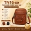 Túi Đeo Chéo Nam Nữ TN16 Da PU Cao Cấp Mini Đựng Điện Thoại Nhiều Ngăn Chống Nước Đeo Vai Đeo Hông