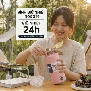 Bình Giữ Nhiệt BOSS Inox 316 Cao Cấp 1000ml/1200ml/2000ml Giữ Nóng Lạnh 24H, Chống Rò Rỉ, Hot Trend
